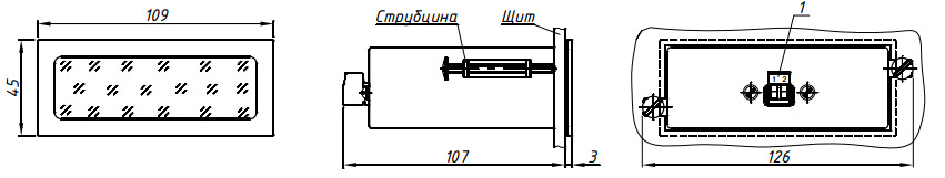 Рис. 1. Монтажный чертёж МТМ-ТСБ